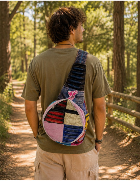 BMH0002 - Patchwork Backpack