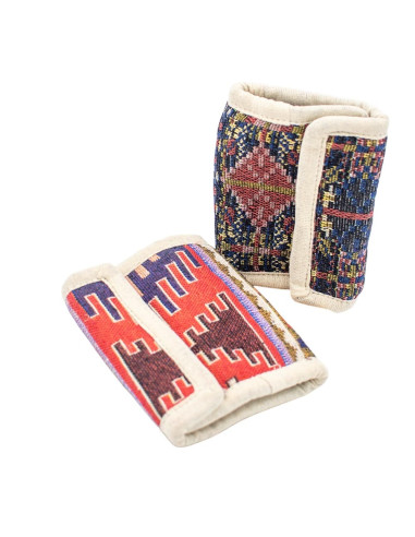 Unisex Handmade Hemp Wallet with Ethnic Prints...