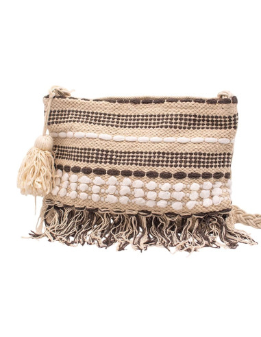 Boho Indian Handcrafted Bag with Fringe and...
