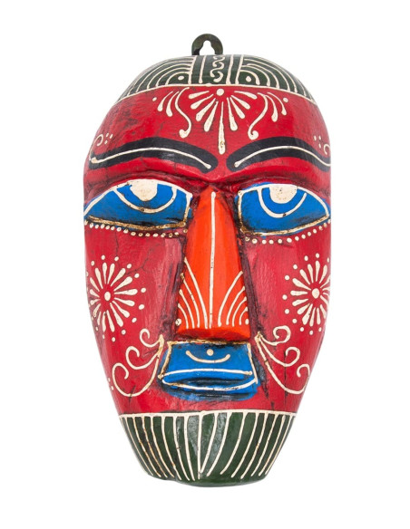 Handmade Decorative Mask with Hand Painted Relief | Kimago