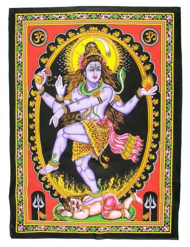 Tapestry-God-Shiva-Meditation-India